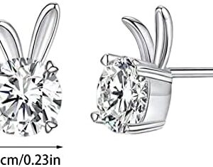 EARRING RS 5.0MM 0.50 CT 0.9G - Image 3